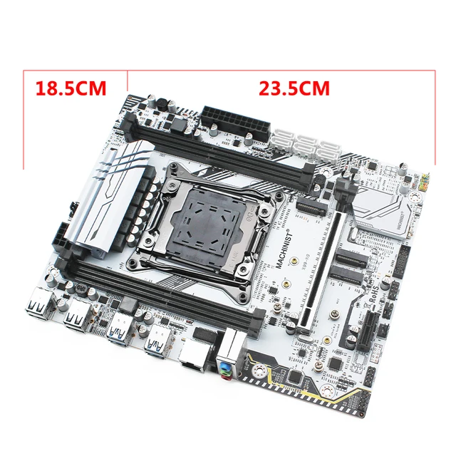 X99 motherboard LGA 2011-3 set kit with Intel Xeon E5 2630L V3 CPU 16GB(2*8GB) DDR4 ECC REG RAM M-ATX WIFI NVME M.2 SSD X99-K9 5