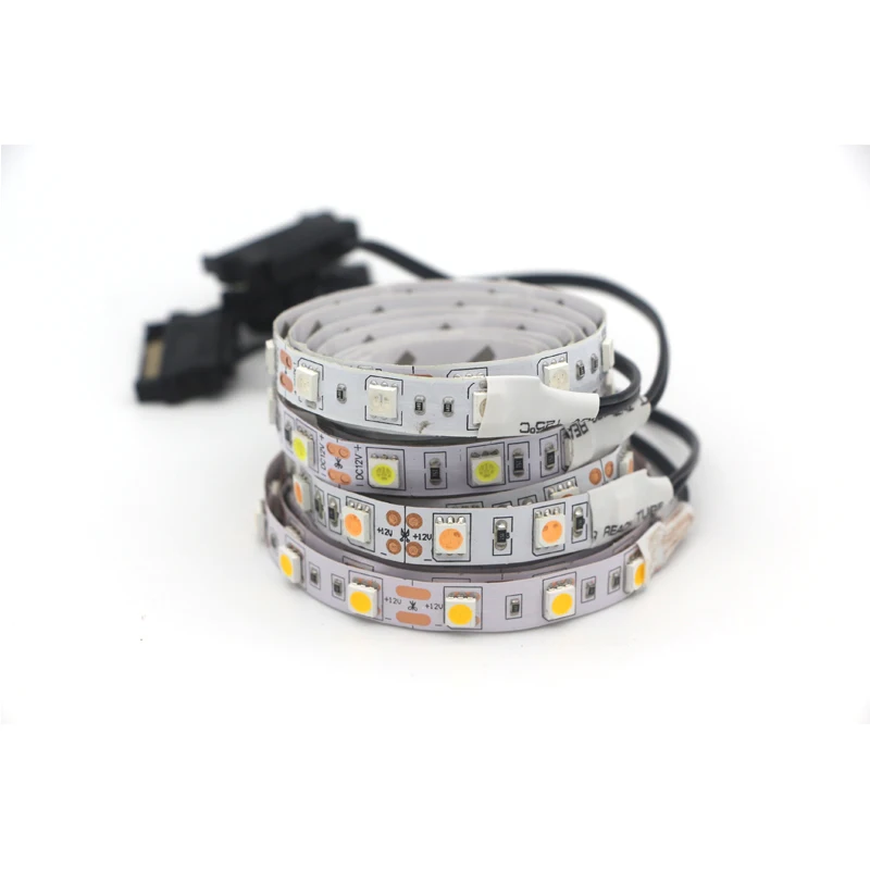 SATA power новейший компьютерный чехол светильник с монохромной серии 5050 SMD гибкая