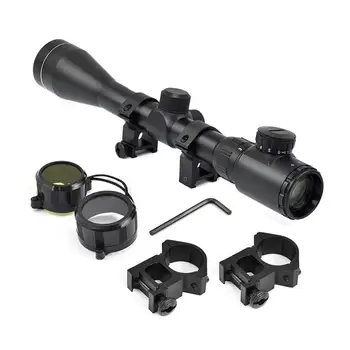

3-9x40 Tactical Optics Riflescopes Reflex Sight Crosshair Scope 20mm Rail Mount Hunting Accessories