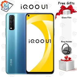 Оригинальный vivo iQOO U1 мобильный телефон 6,53 дюймов 6 ГБ ОЗУ 64 Гб ПЗУ Восьмиядерный Snapdragon 720G Android 10 4500 мАч смартфон 48.0MP