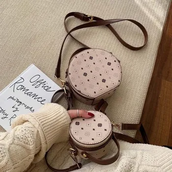 

sac small round bags for women 2020 new Thumb cross-body bag Letter grid mini handbag shoulder zipper handbag mobile phone bag