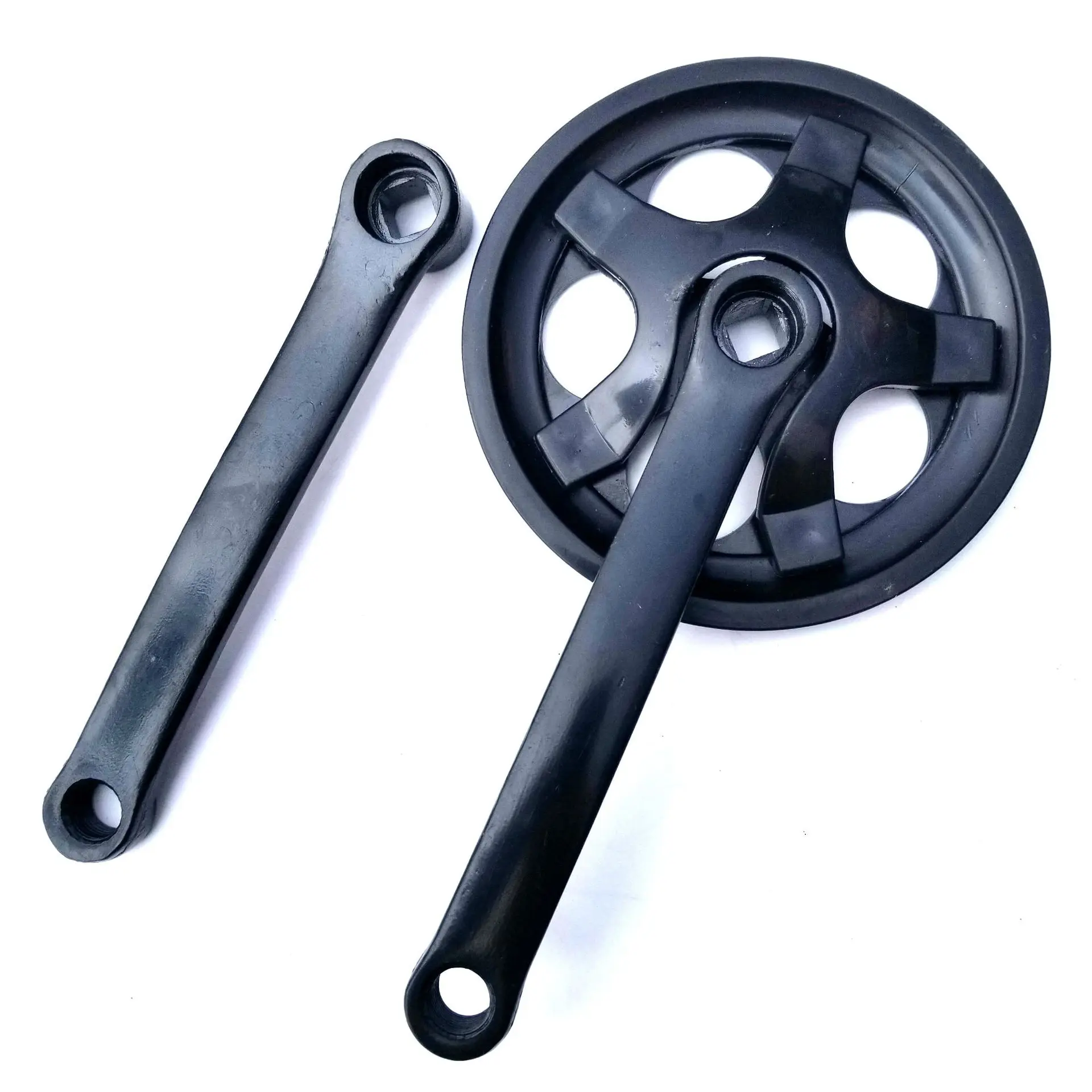 

General Bicycle Roulette 26/24 Square Hole 36 Tooth 32 Tooth Fused Paint Roulette Crank Large Turn Accessories Supplies