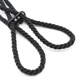 Soft Adjustable Erotic Slave Professional Bondage Rope Handcuffs Shibari Flirting Toys For Fetish Adults Games Wrist Restraint 5