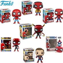 Funko POP Marvel далеко от дома ограниченная тема человек паук ПВХ Фигурки Коллекционная модель оригинальная коробка игрушки для подарков 2F27
