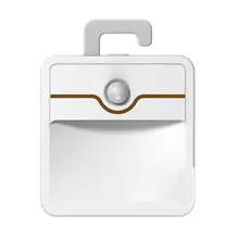 Креативный светодиодный инфракрасный датчик человеческого тела светильник шкаф для одежды ванная шкаф коридор декоративный ночной Светильник