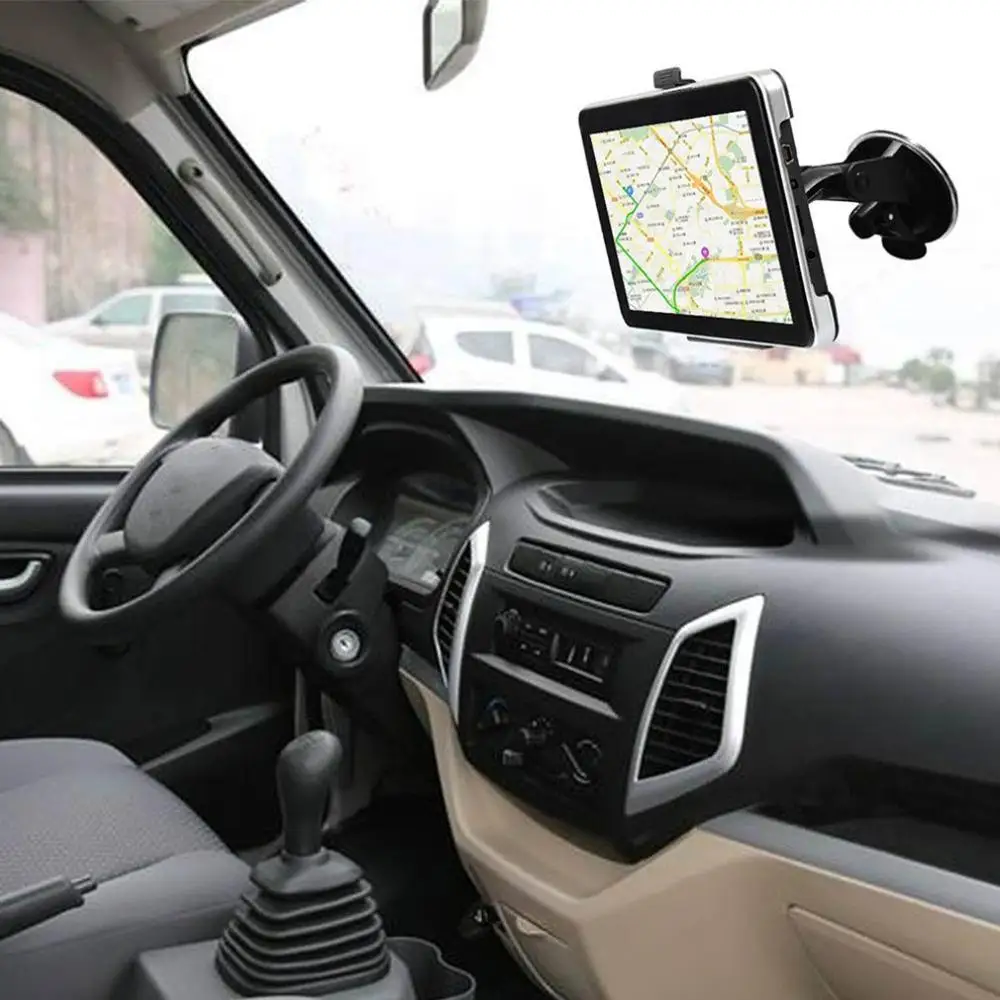 

7 Inch Hd 12 Million Pixel Car Gps Navigator Multi-Function Multi-Language Voice Broadcast Gps Navigator
