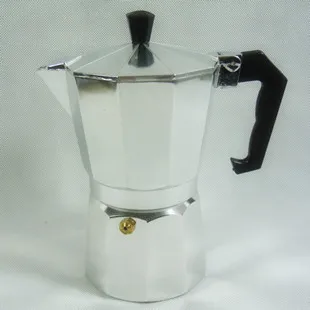 

Italy Aluminum Mocha Pot 2 Servings Mocha Pot Octagonal Coffee Pot Household Coffee Food Grade Aluminum