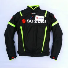 Мужские мотоциклетные Suzuki Racing Moto одежда куртка мужская байкерская куртка Броня крест куртка мотоциклетная куртка одежда