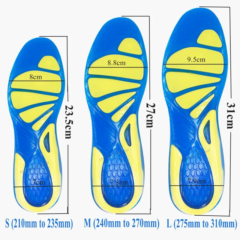 Tермопластичный силикон уход для ног: стельки для подошвенного фасциита ортопедические массажные вставки для обуви амортизация обуви колодки унисекс