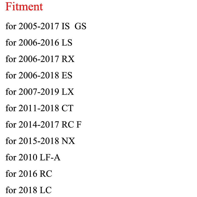 4 шт крышка дверного замка автомобиля для Lexus RX350 IS300 ES350 IS250 CT200H NX ES GS350 NX200T ES250