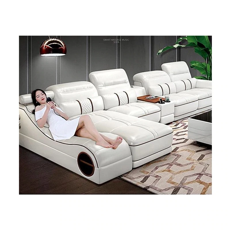 Easylive диван из натуральной кожи секционный домашний мебель для гостиной современный диван