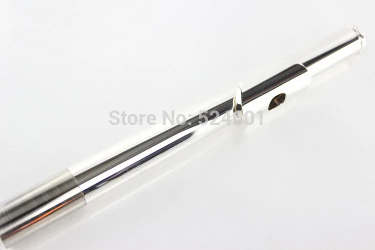 Brand-Flute-Instruments-YFL-211-SL-C-16-Hole-Obturator-E-Key-Nickel-Plated-Flute-Silver (2)