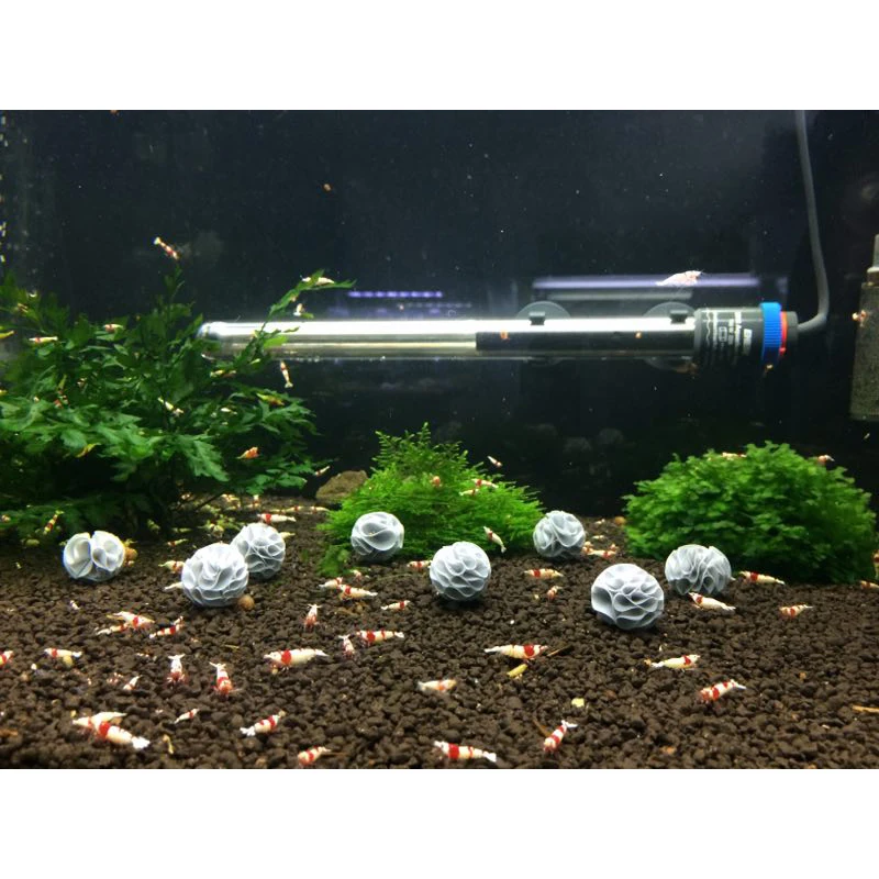 Aquarium Shrimp Fish Dodge Decoration Shrimp Hiding Ball 10pcs From the House Breeding to Avoid Watch the fish tank ornaments fish tank decorations aquarium ornaments