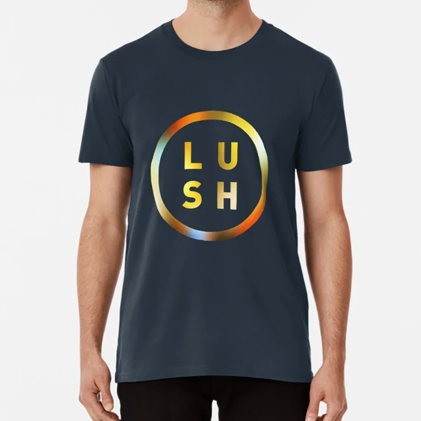 Пышная футболка с пышной лентой английская рок Британская Группа shoegaze Lush abstract