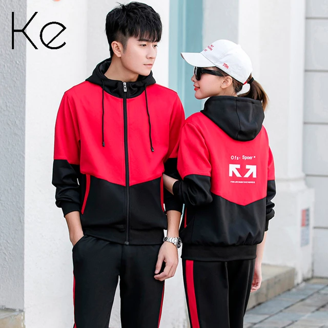 KE-traje deportivo para hombre y mujer, suéter para correr, ropa