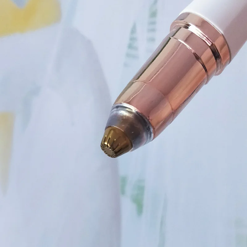 Прямая поставка Женская бритва триммер для бровей придания формы бровям лица