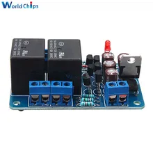 Głośnik płyta ochronna komponent wzmacniacz Audio DIY opóźnienie rozruchu DC Protect DIY zestaw do Arduino wzmacniacz Stereo podwójny kanał