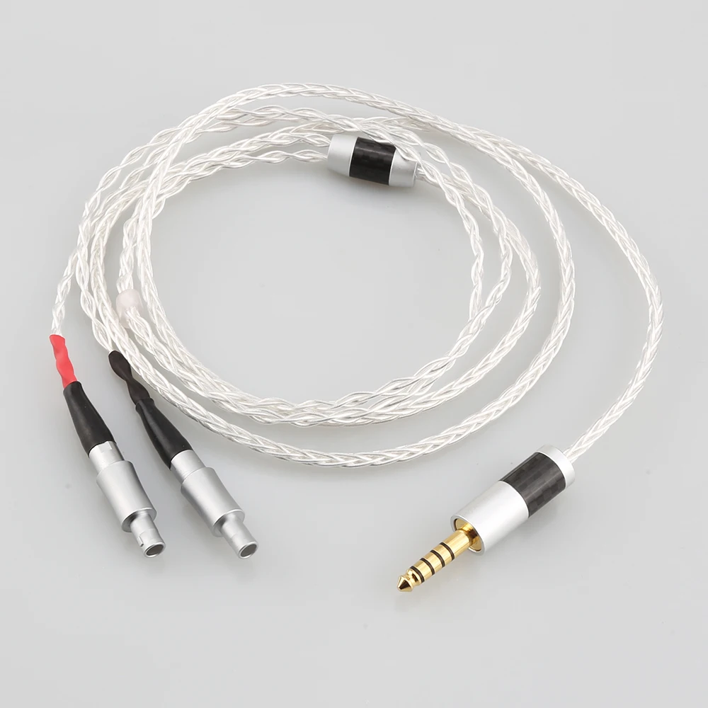 Audiocrast 819AG посеребренный OCC кабель для наушников Sennheiser HD800 HD800s HD820s HD820 Enigma акустика