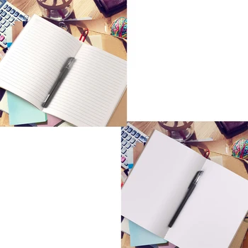 

10 Pcs Notebook Journals for Travelers Kraft Brown Cover Notepad, A5 Size Paper (21.5x14.5Cm), 30 Sheets/60 Blank