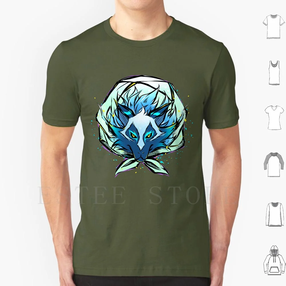 Cosmic Wolf Kosmo T Shirt Fai Da Te Big Size 100% Cotone Voltron Legendary Kosmo Cosmo Space Wolf Klance Sheith Shiro Joe Dog Pet