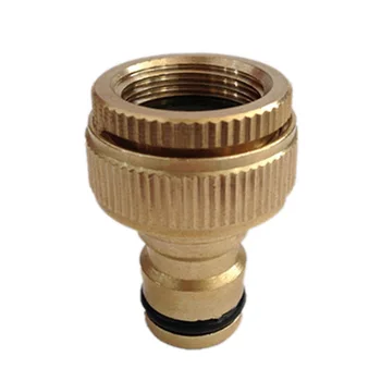 

Pure Brass Faucets Standard Connector Washing Machine Gun Quick Connect Fitting Pipe Connections 1/2 "3/4" 16mm Hose 1PCS