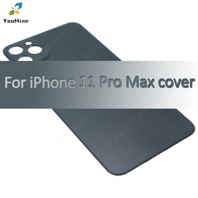 Чехол со стеклянным корпусом для Apple iPhone 11 Pro Max A2218 A2161 A2220 задняя крышка батарейного отсека задняя крышка Корпус Замена чехол