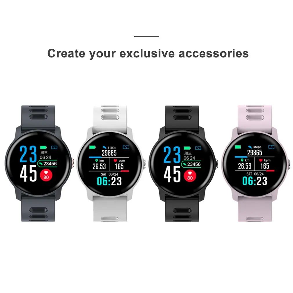 Smart Sports Watch Fitness Bracelet Smart Step Count Watch Waterproof Sports Color Screen Smart Watch