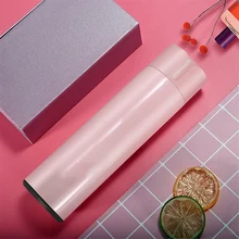 420 мл умный светодиодный дисплей температуры вакуумная кружка из нержавеющей стали бутылка для воды чашка Вакуумная чашка белый, розовый, черный для дома Diy Инструменты