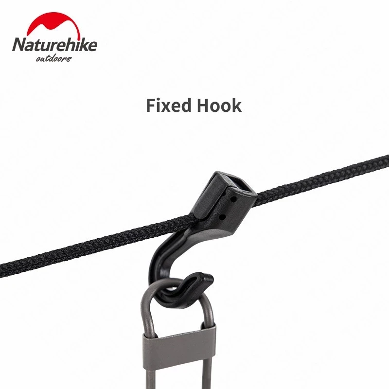 Naturehike Hanging Rope Camping Accessories 4.3m Multi-purpose Clothesline Adjustable Anti-slip Canopy Hanging Rope