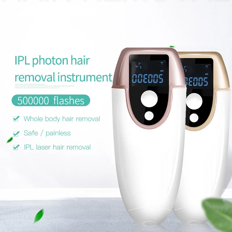 

500000 Flash Professional Permanent IPL Laser Depilator Women Painless Hair Remover Laser Hair Removal Photon Epilator Machine