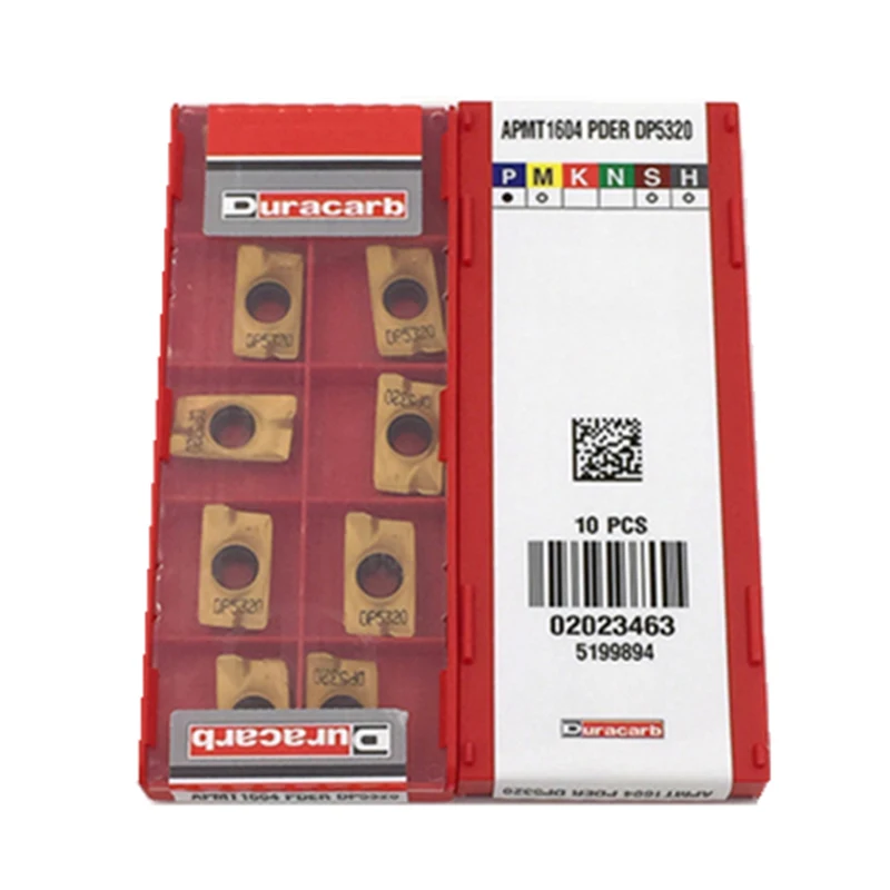 50pcslot APMT1604 PDER DP5320 cnc карбидные поворотные вставки фрезерные Вставки токарный станок режущие лезвия карбидные наконечники