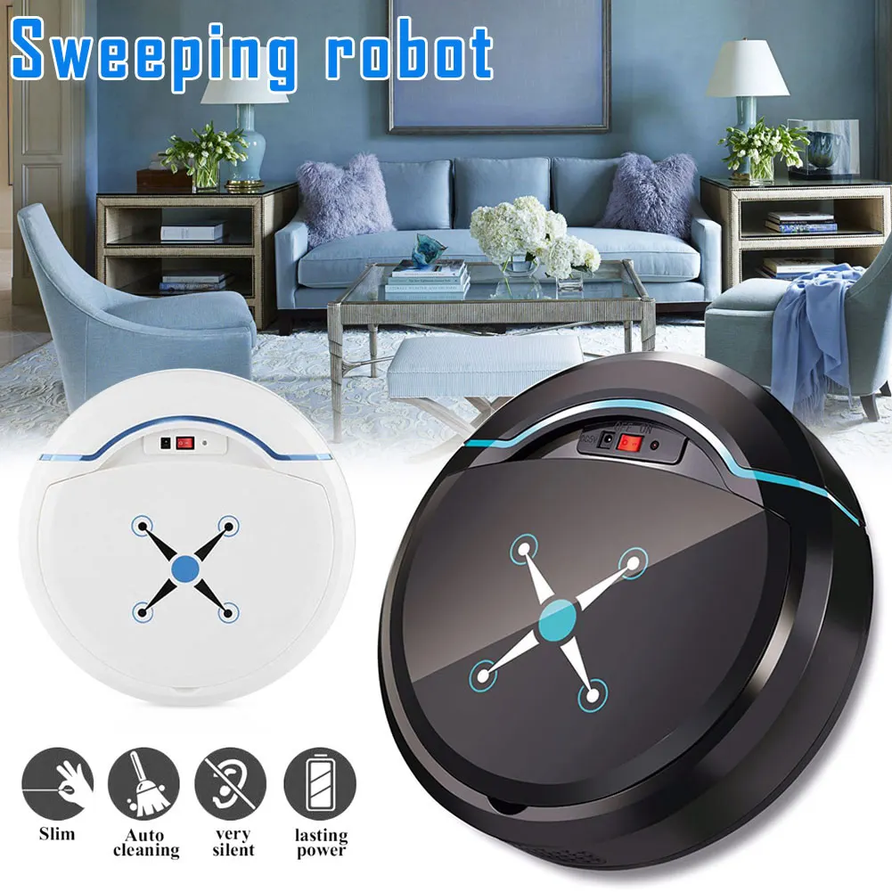 Household Sweeping Robot Ultra-Thin Vacuum Sweeping And Mopping Intelligent Smart Robot GK99