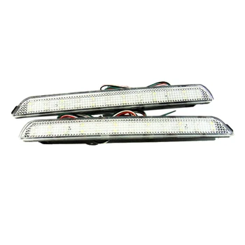 

For Mazda 3 Axela Clear Lens Bumper Reflector LED Backup Tail Brake Light for Mazdaspeed 3 2004-2009