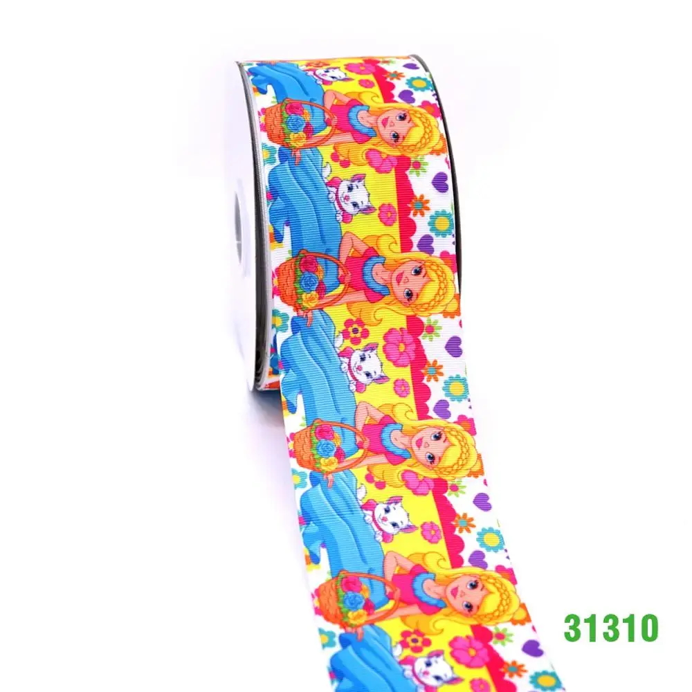 50 ярдов Хэллоуин напечатанный grosgrain ленты 31310