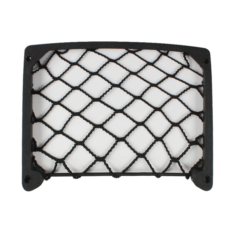 RV car seat side back storage mesh bag rope bag mesh pocket storage can be attached to mobile phone