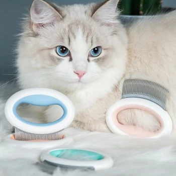 

Pets Cat Dog Massage Shell Comb Grooming Brush Handle Hair Hair Removal Shedding Cleaning Tool Pet Products