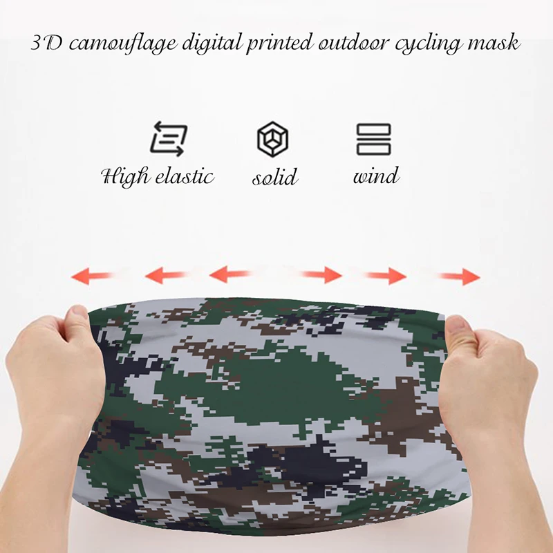 Отдых на природе Пеший Туризм 3DScarves спортивная езда велосипеде бандана открытом