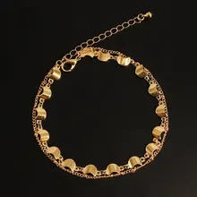 Модные аксессуары, стиль, пляжный ножной браслет для женщин в европейском и американском стиле, Популярные Многослойные Украшения для ног ручной работы, дизайн для учителя