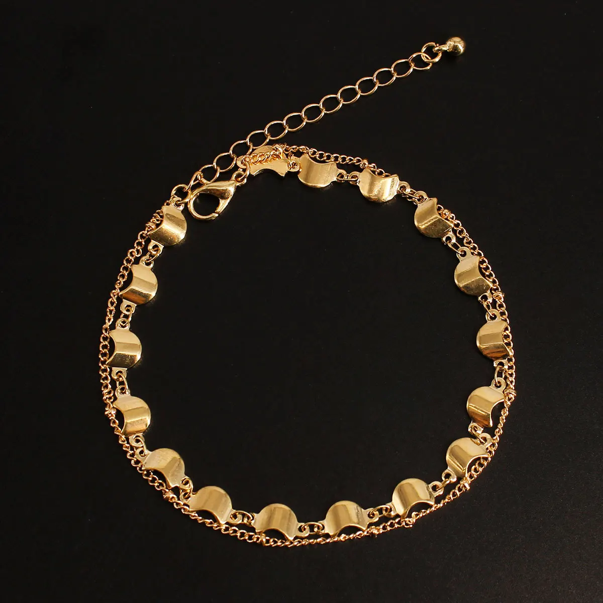 

Fashion Accessories New Style Beach Anklet Women's Europe And America Popular Multilayer Handmade Foot Ornaments Teacher Design