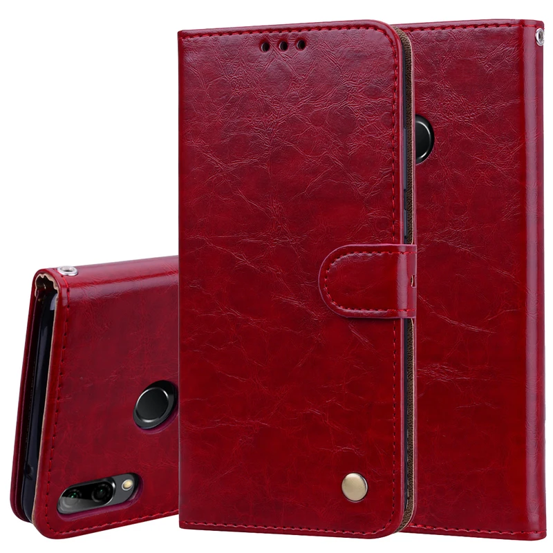 

HuaWei Y9 2019 Flip Wallet Card Slot Stand Case Anti-fall soft Silicon Fashion Leather Phone Case For HuaWei Y9 2019 Cover