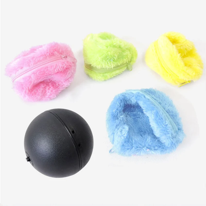 Toy Boll x1 Set x4 New arrival dog toys magic roller ball practical non-toxic safe automatic cat pet interactive - Цвет: Toy Boll x1 Set x4