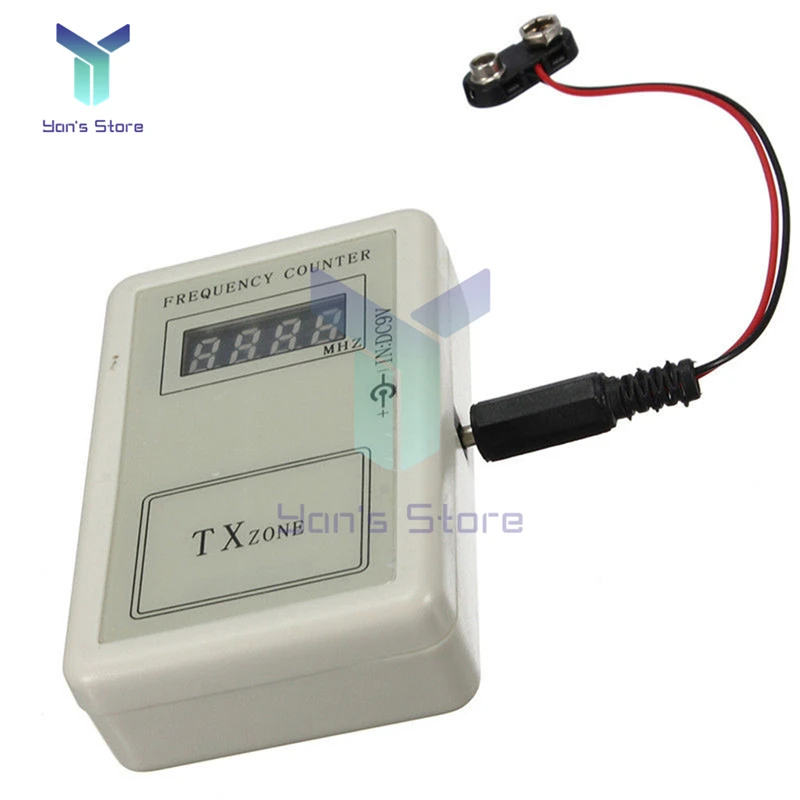 Handheld Digital Frequency Counter Remote Control Wireless Frequency Meter 250-450MHZ for Electric door Car Auto Remote Control frequency counter tester,frequency meter
