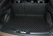 Wysokiej jakości specjalne maty bagażnik samochodowy dla Volvo V40 -2013 wodoodporne dywaniki samochodowe maty ładunkowe dla V40 car styling tanie i dobre opinie Sztuczna skóra CN (pochodzenie) Z włókien naturalnych Mats Carpets 2014 2015