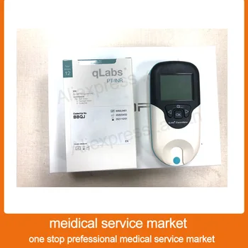 

Medical Equipment INR coagulometro INR testing machine 1PCS PT INR meter test kit INR machine with 12pcs INR PT test strips
