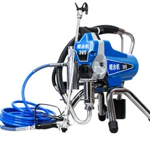 Новая безвоздушная распылительная машина высокого давления, безвоздушная распылительная пушка, Электрический безвоздушный распылитель краски, 390 395 машина для нанесения краски