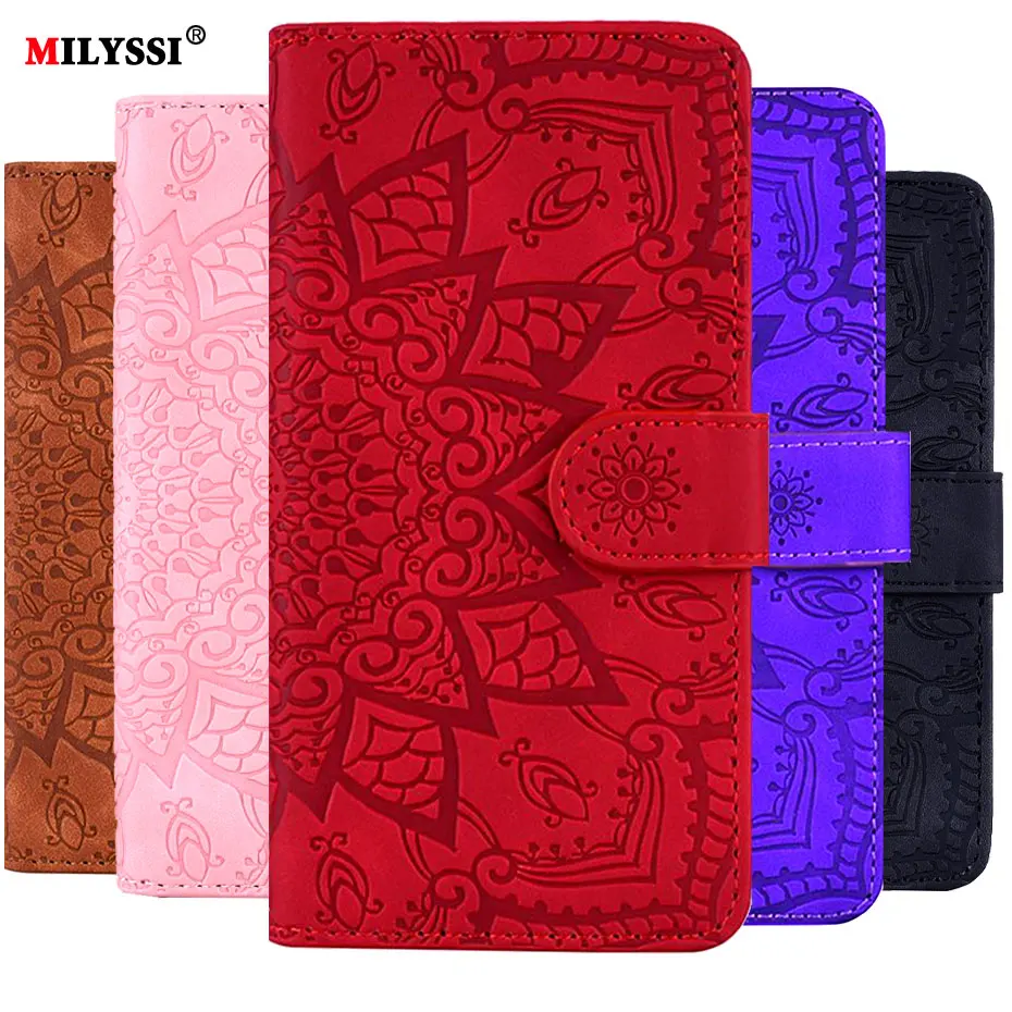 

3D Mandala Flip Leather Case For Huawei P30 P20 Mate 10 20 Pro Lite P smart Z Plus Y6 Y7 Y9 2019 NOVA 5 Wallet Phone Case Funda