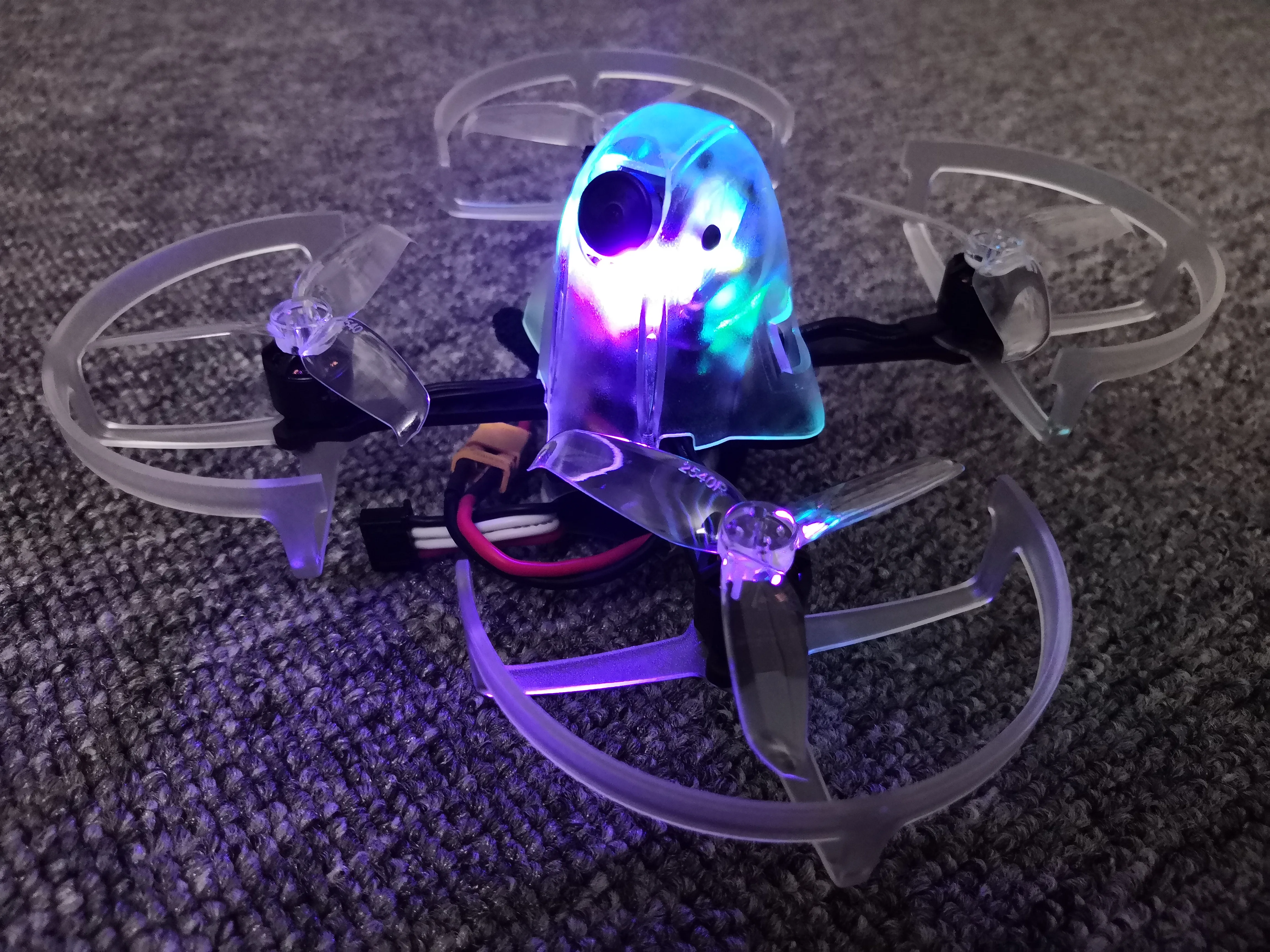 Skystars Ghost RiderX120-BNF 120 мм F4 OSD 2-4S FPV гоночный Дрон PNP BNF w/Caddx. us EOS2 камера