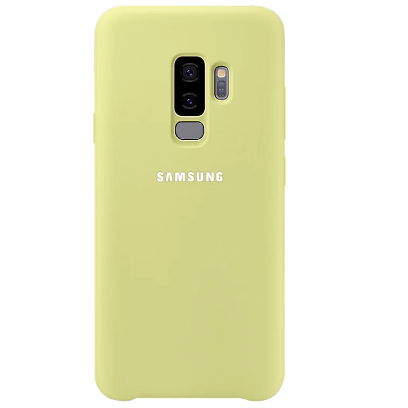 Samsung Galaxy S9 Plus жидкий силиконовый чехол для телефона шелковистый мягкий сенсорный чехол для телефона samsung s8 S9 Plus чехол - Цвет: Green