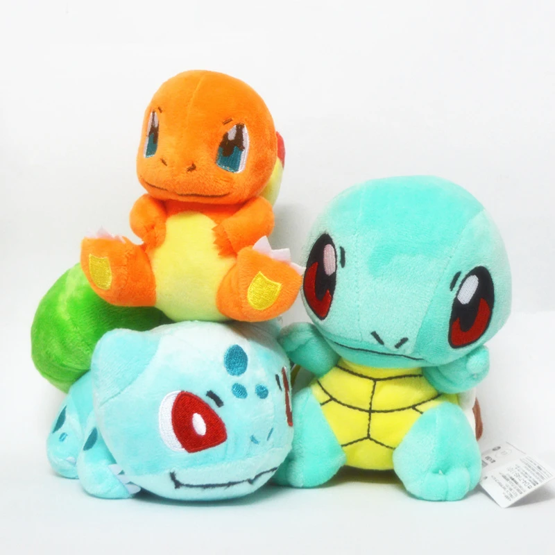 15センチメートルqバージョンアニメポケモンフシギダネヒトカゲゼニガメぬいぐるみぬいぐるみpelucia動物のぬいぐるみ人形 Movies Tv Aliexpress