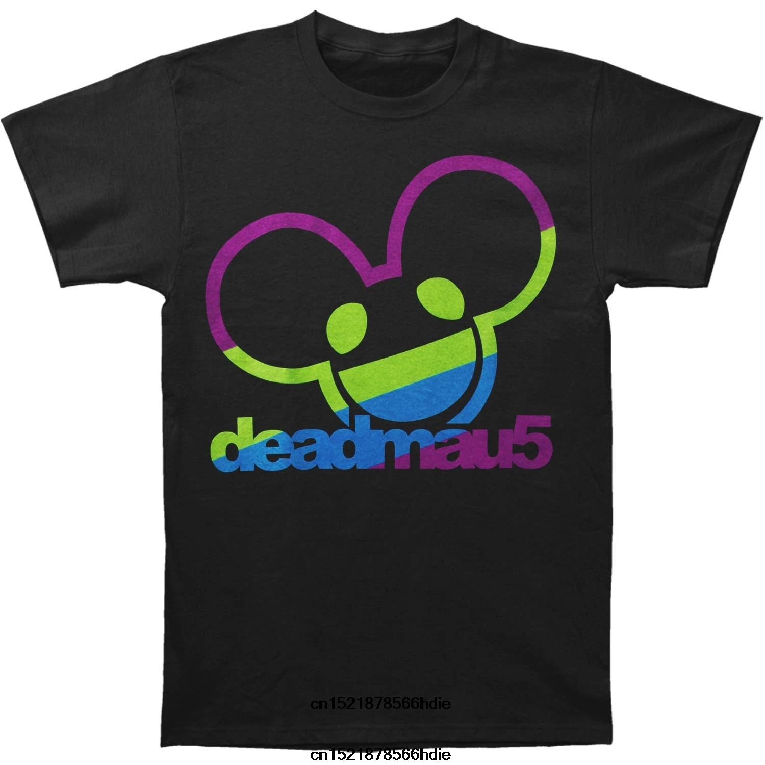 2019 забавная Футболка мужская новинка футболка Deadmau5 наклонные цвета | Мужская